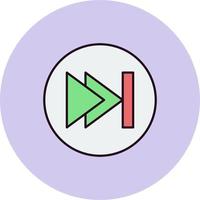 Next button Vector Icon