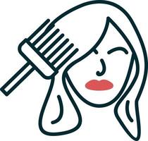 Hair dye Vector Icon