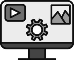 Content management Vector Icon