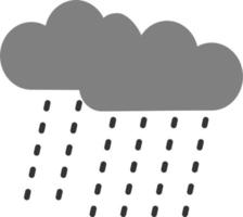 icono de vector de lluvia