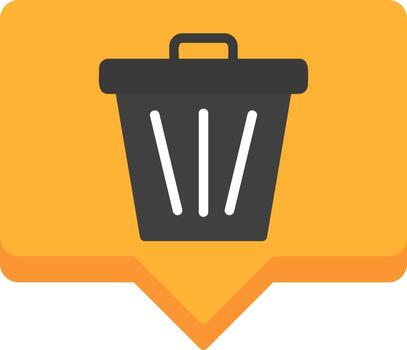 Delete Message Vector Icon
