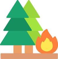 Wildfire Vector Icon