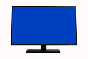 lcd pantalla aislado en blanco fondo, lcd pantalla Bosquejo, lcd monitor en contra blanco antecedentes