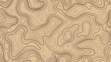 Abstract retro topographic map. Topographic background with aged paper effect. Old paper color and black background with grid topographic background. Geographic grid map with space for copy photo