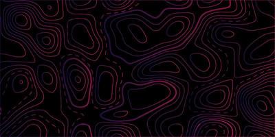 Topographic map. Abstract background with lines and circles. Red mountain contour lines. Topographic terrain. Red background with space grid Topographic background. photo