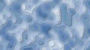 Abstract wavy blue paper cut background. Abstract realistic papercut decoration textured with wavy layers and shadow. Topographic contour map abstract tech motion graphic design. photo