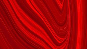 Dark liquid wavy lines background with glowing edges. Liquid mix fluid blend surface and gradient texture. photo