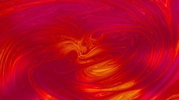 Dark liquid wavy lines background with glowing edges. Liquid mix fluid blend surface and gradient texture. photo