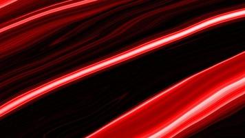 Dark liquid wavy lines background with glowing edges. Liquid mix fluid blend surface and gradient texture. photo