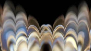 Creative Abstract Wavy Background Digital Rendering photo