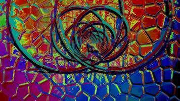 Abstract Split Cracked Surface Background Digital Rendering photo