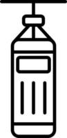 punching bag Vector Icon