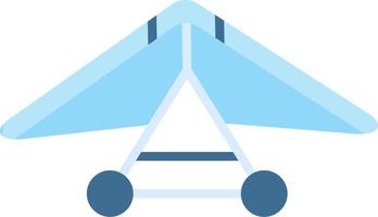 Hang Gliding Vector Icon