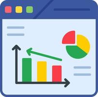 Web Analytics Vector Icon