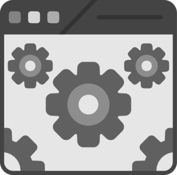 icono de vector de desarrollo web