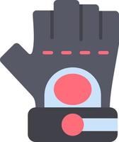 guantes, vector, icono vector