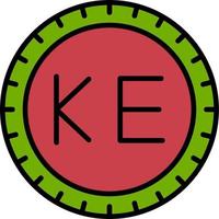 Kenya Dial code Vector Icon