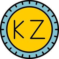 Kazakhstan Dial code Vector Icon