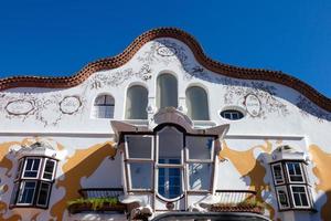 arquitectura, modernista estilo, lata negro, por jose maria jujol giberto sant joan a pesar de, foto