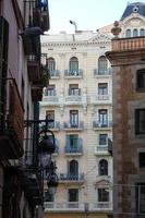 buildings in the city of Barcelona photo