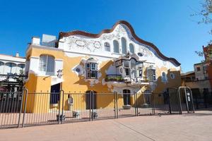 Architecture, modernist style, Can Negre, by Josep Maria Jujol Gibert. Sant Joan Despi, photo