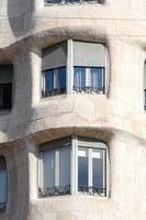 modernist buildings in the city of Barcelona photo