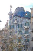 modernist buildings in the city of Barcelona photo