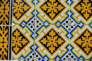 Ornate tile pattern photo