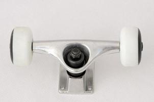 White skate wheels photo