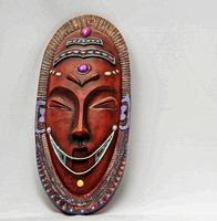 Ornate mask carving photo