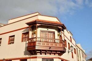 View with vintage buildings photo