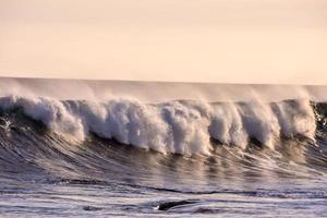 Waves in the ocean photo