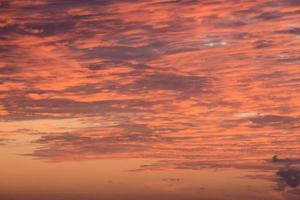 hermoso cielo nublado foto