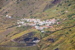 Aerial city view photo