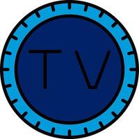 Tuvalu Dial code Vector Icon