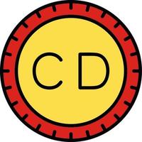 Republic of the Congo Dial code Vector Icon