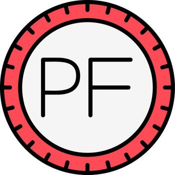 French Polynesia Dial code Vector Icon