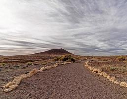 Path through the scenic landscape photo