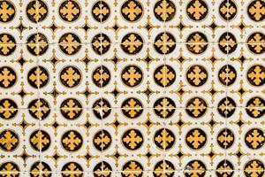 Ornate tile pattern photo