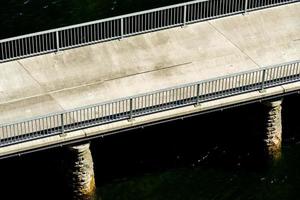 Bridge over the river photo