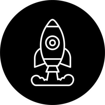 icono de vector de cohete