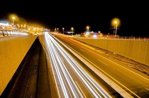 Highway at night photo