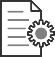 Content Management Vector Icon