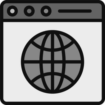 Browser Vector Icon
