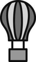 Hot Air Balloon Vector Icon