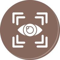 Eye Scan Vector Icon