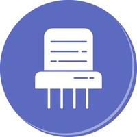 Paper Shredder Vector Icon