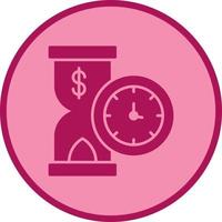 Time is Money Vector Icon