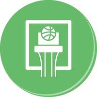 icono de vector de baloncesto