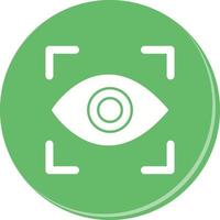 Eye Scan Vector Icon